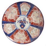 LARGE 19TH-CENTURY IMARI CHARGER