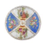 19TH-CENTURY GERMAN PORCELAIN DISH