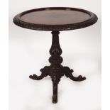 19TH-CENTURY CARVED OAK TABLE