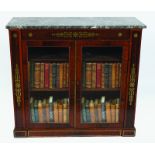 REGENCY PERIOD ROSEWOOD BOOKCASE