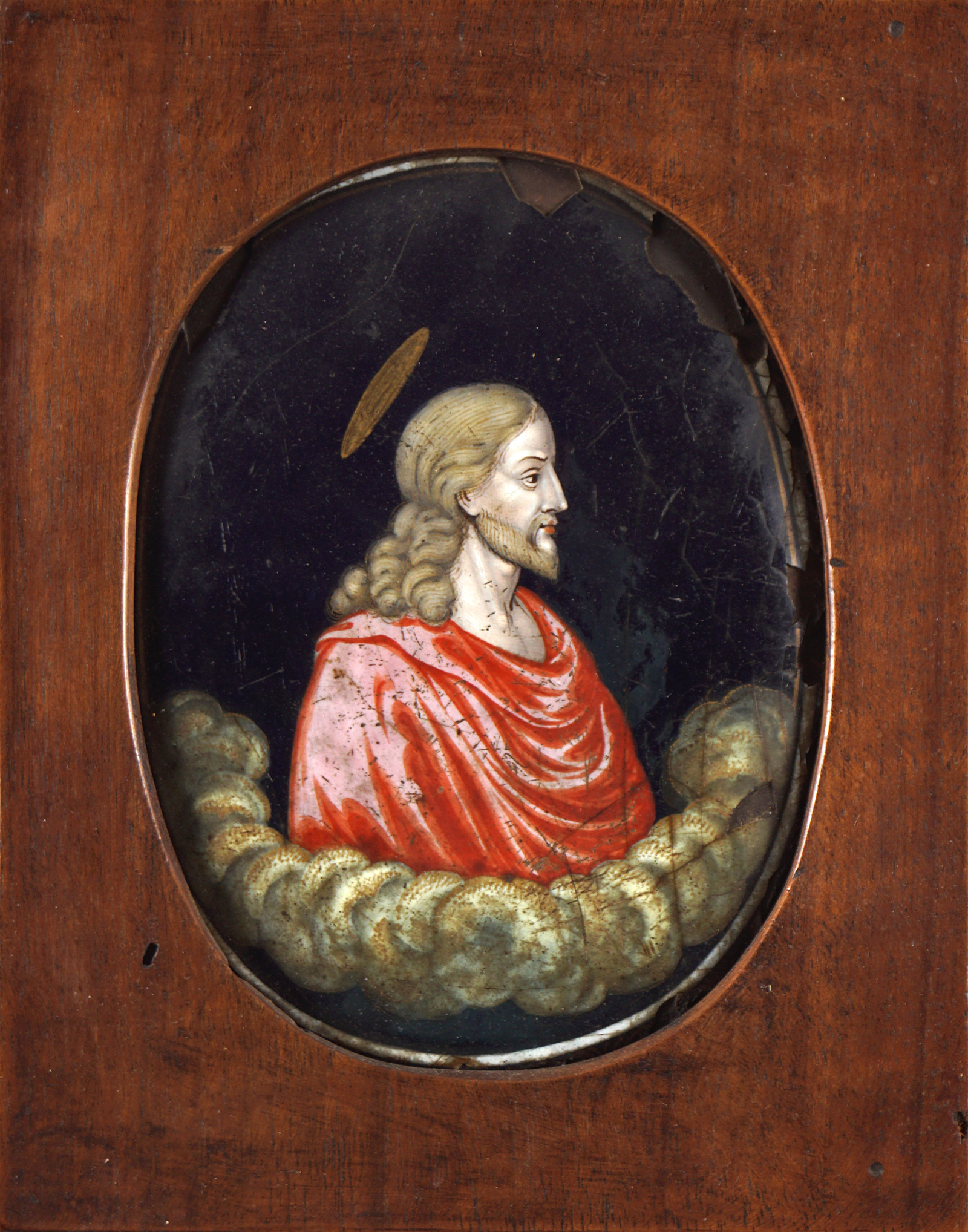 18TH-CENTURY LIMOGES ENAMELLED PLAQUE