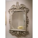 19TH-CENTURY CARVED WOOD PIER MIRROR