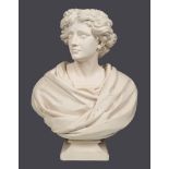 LARGE PLASTER BUST OF APOLLO