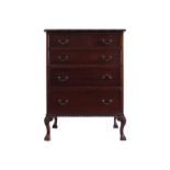 EDWARDIAN PERIOD CHIPPENDALE CHEST