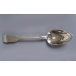 GEORGE III FIDDLE-PATTERN TABLESPOON