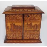 19TH-CENTURY KILLARNEY ARBUTUS CABINET