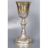WITHDRAWN ALPACCA SILVER PLATED COMMUNION CHALICE