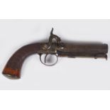 CLOGHVALLY & SON FLINTLOCK PISTOL