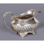 GEORGIAN SILVER CREAM JUG