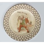 ROYAL DOULTON CHARACTER PLATE