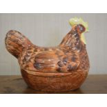 PORCELAIN HEN-ON-NEST