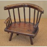 18TH-CENTURY SYCAMORE HEDGE CHAIR