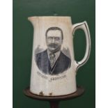 POTTERY PORTRAIT JUG