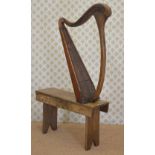 19TH-CENTURY IRISH HARP