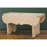 IRISH VERNACULAR PINE KITCHEN STOOL