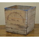 EARLY 20TH-CENTURY IRISH PINE BUTTER BOX