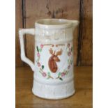 LARGE POTTERY DAIRY JUG