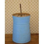 LARGE IRISH VERNACULAR PINE METAL BOUND CHURN