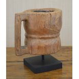 IRISH VERNACULAR DUG OUT DRINKING VESSEL