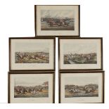 SET OF 5 HENRY ALKEN PRINTS