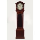 19TH-CENTURY MAHOGANY LONGCASE CLOCK