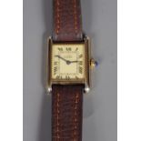 CARTIER TANK VINTAGE LADIES WRISTWATCH