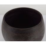 19TH-CENTURY TIBETAN BRONZE SINGING BOWL