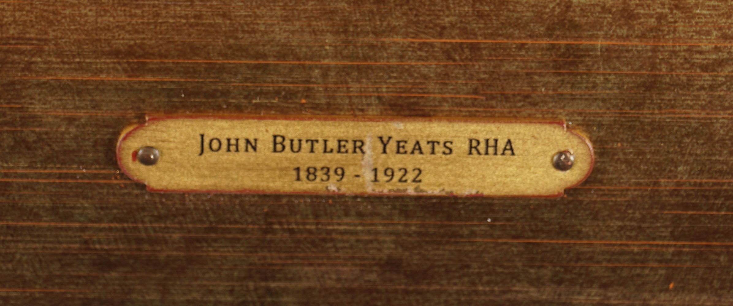 JOHN BUTLER YEATS R. H. A. (1839 - 1922) - Image 4 of 4