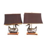 PAIR MANDARIN THEMED TABLE LAMPS