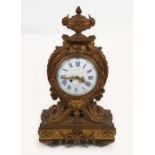 19TH-CENTURY FRENCH ORMOLU MANTLE CLOCK