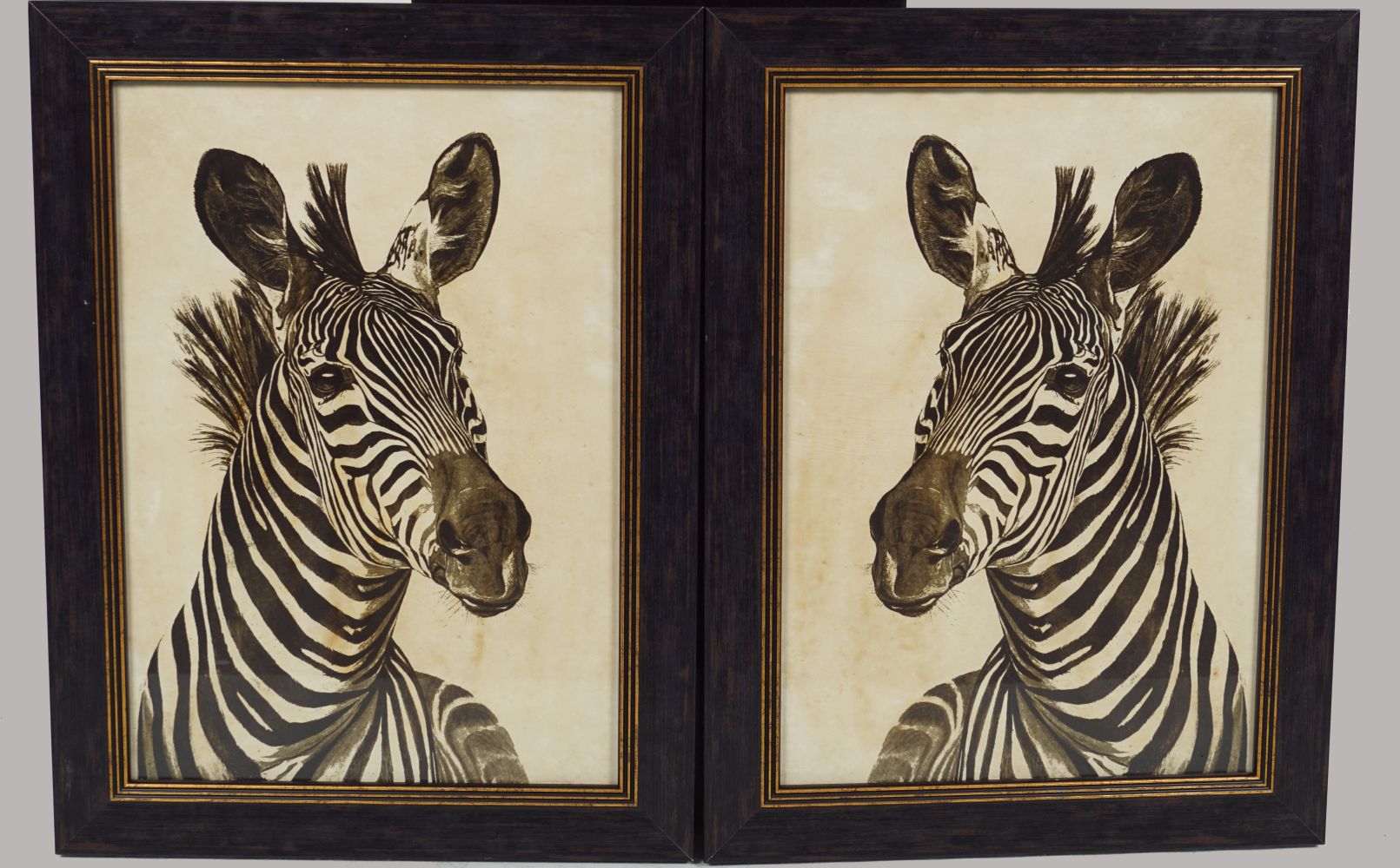 PAIR OF ZOOLOGICAL PRINTS