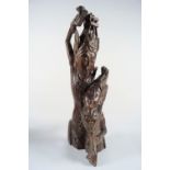 BALINESE TIGERWOOD SCULPTURE