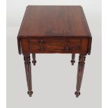 REGENCY MAHOGANY PEMBROKE TABLE