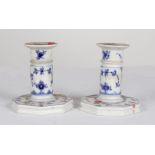 PAIR ROYAL COPENHAGEN CANDLESTICKS