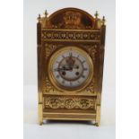 19TH-CENTURY FRENCH ORMOLU MANTLE CLOCK