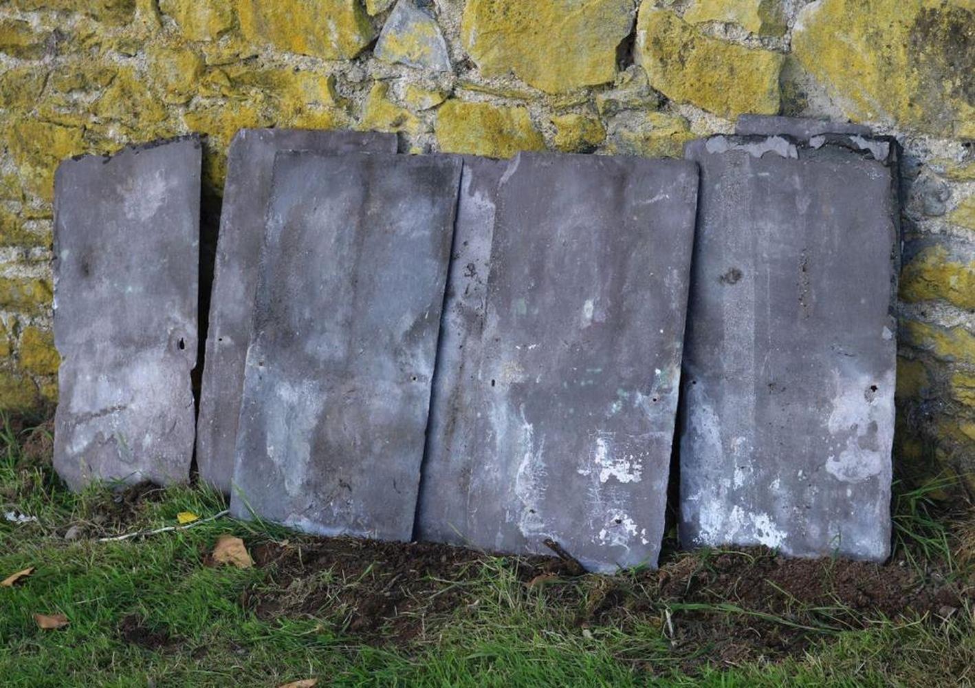 LARGE QUANTITY OF BLUE BANGOR SLATES