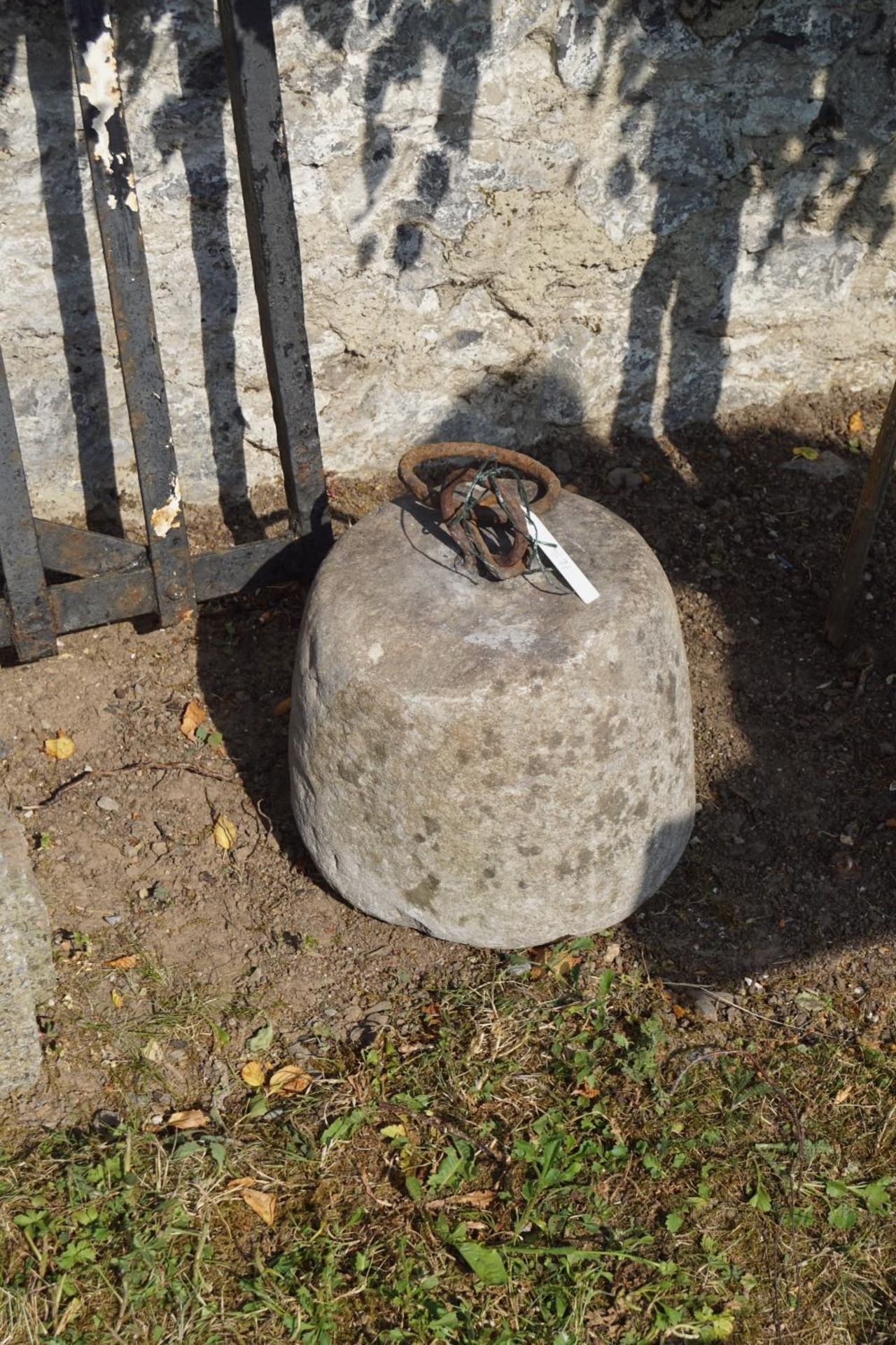 LARGE 19TH-CENTURY TETHERING STONE