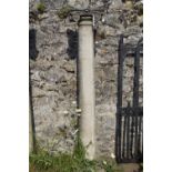 PAIR OF SANDSTONE CLASSICAL COLUMNS