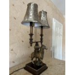 GILT METAL CANDELABRA