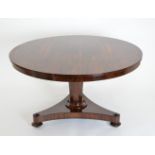 WILLIAM IV ROSEWOOD CENTRE TABLE