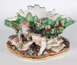 19TH-CENTURY GERMAN PORCELAIN GROUP