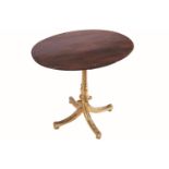 19TH-CENTURY MAHOGANY OCCASIONAL TABLE