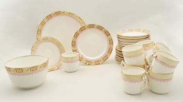 32 PIECE CHINA COFFEE SET