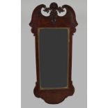 19TH-CENTURY WALNUT PIER MIRROR