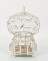 VINTAGE WIREWORK BIRD CAGE