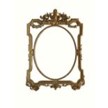 19TH-CENTURY GILT FRAMED MIRROR