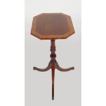 REGENCY PERIOD MAHOGANY & INLAID TABLE