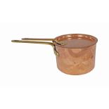 GEORGIAN COPPER SAUCEPAN