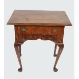 18TH-CENTURY WALNUT & INLAID LOWBOY