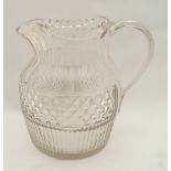 18TH-CENTURY IRISH CRYSTAL JUG